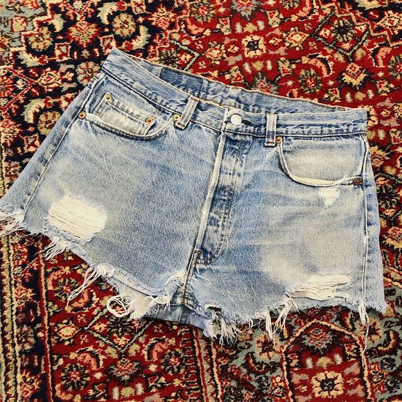 Levi's Pants - LEVI 501 VINTAGE HIGHWAISTED SHORTS